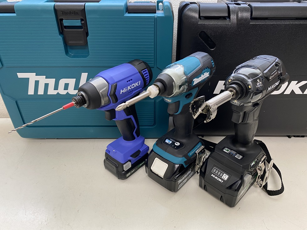 インパクトドライバー・インパクトレンチの違いは？ ｜ 電動工具買取の査定を有利にする、必須5つのポイント