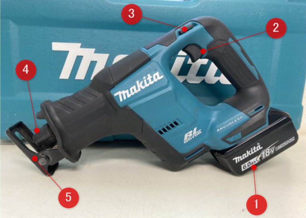 マキタ JR188DZ 充電式レシプロソー コンパクトタイプ 18V 本体のみ 